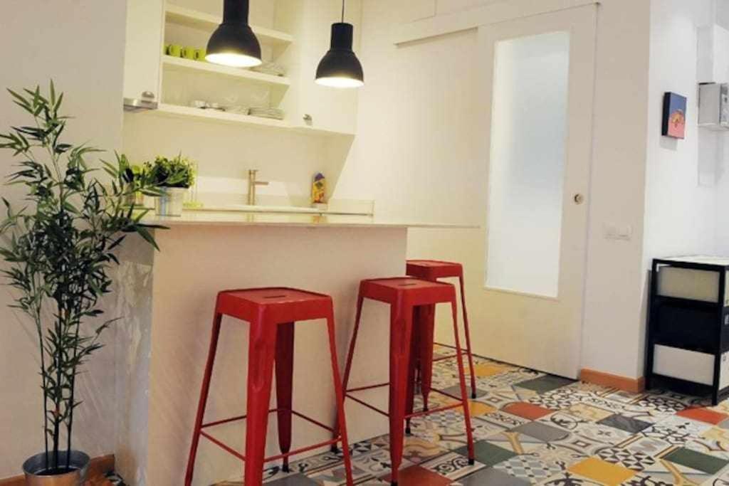 Modern Apartment Barcelona Exterior foto